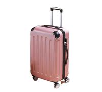 Man and Women Travel Luggage Business Trolley Suitcase Spinner Boarding Travel Suitcase Champagne Color 20 inch