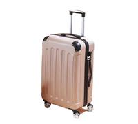 Man and Women Travel Luggage Business Trolley Suitcase Spinner Boarding Travel Suitcase Champagne Color 20 inch