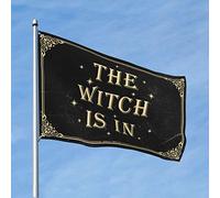 Man CABE Decor The Witch is in Flag Outdoor Fall Decorations Flags for Outside (Size : 120X180CM)