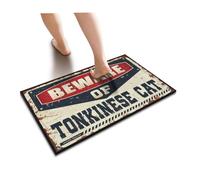 Man Cave Accessories And Decor Beware Of Tonkinese Cat Floor Mat | Funny Door Mats For Outside Entry Welcome Mat Indo Entry Floor Mats Funny House Decor(65X90CM)