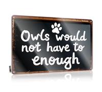Man Cave Bar Owls Would Not Have To Enough. Tin Sign Bar Signs For Man Cave Vintage Signs Metal(30X40CM)