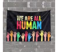 Man Cave Bar Unity in Diversity: Embracing Our Common Humanity Tapestry Decorations for Bedroom Vintage Decor(75X100CM)