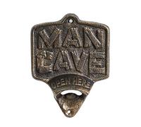 Man Cave Cast Iron Wall Mounted Bottle Opener