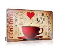 Man Cave Decor And Accessories Love Your Coffee: A Global Celebration Tin Sign Wall Signs Sign Decor(30X40CM)