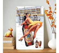 Man cave Metal Signs, Beer Metal Sign, Corona, newcastle brown ale Man Cave Plaque Sign (Newcastel brown)