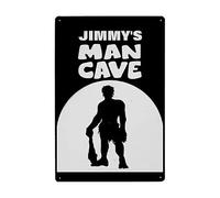 Man Cave Rule - Vintage Metal Sign- ABCDEFG