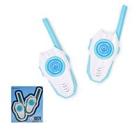 Man City FC Officially Licensed Walkie Talkie 2-Pack Set - Easy-to-Use Durable Ideal Kids Outdoor Toy Gift for Young The Citizens' Supporters