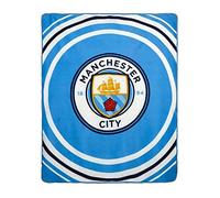 Man City Pulse Fleece Blanket, Blue