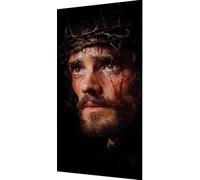 Man Diamond Art Kits Adults, 5D Diamond Painting Portrait Crystal Art Kits for Adults, DIY Square Gem Dots Rhinestone Embroidery Paintings Crafts Beginners, Room Decor, Gifts for Women 70x140cm uk8-z6