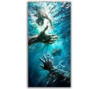 Man Diamond Art Kits for Adults, 5D DIY Full Drill Diamond Painting Ocean Kits for Beginners, Premium Gem Crafts Embroidery Pictures for Home Decoration, Mothers Day Gifts for Mum, 40x80cm Y1-1064