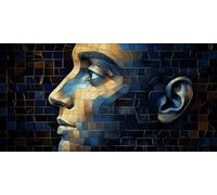 Man Diamond Art, Pattern Abstract Diamond Painting Kits for Adults 5D DIY Full Round Drill Gem Crystal Art Kits Crafts for Adults Beginner for Home Decor, Room Decor, Gifts 50x80inch -bby26033M