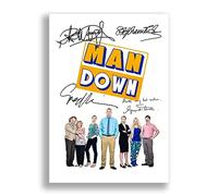 Man Down Cast Signed Autograph A4 Poster Photo Print TV Show Series Season Framed DVD Boxset Memorabilia Gift (POSTER ONLY)