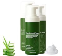 Man Hair Removal Cream,Quick & Gentle No-Shave Hair Removal Spray,Pain-Free Intimate Hair Removal Spray,Gentle Fast-Acting Hair Remover Mousse for Face Multiple Body Parts (3)