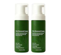 Man Hair Removal Cream,Quick & Gentle No-Shave Hair Removal Spray,Pain-Free Intimate Hair Removal Spray,Gentle Fast-Acting Hair Remover Mousse for Face Multiple Body Parts (2)