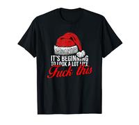 Man I Hate Christmas Funny Sarcastic Anti Christmas Inappropriate T-Shirt - Black, Small - Short Sleeve, Classic Fit - Adult Unisex - Men's & Women's - Christmas - 1 Count