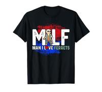 Man I Love Ferrets Shirt Funny Ferret Shirt Pet Ferret T-Shirt
