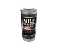 Man I Love Festivals Milf Stainless Steel Insulated Tumbler