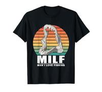 Man I Love Fishing Value Graphic T-Shirt