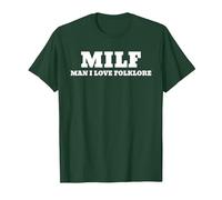 Man I Love Folklore T-Shirt, Men, Dark Green, Large