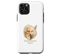 Man Is a Wolf to Man Homo Homini Lupus Latin Quote Case for iPhone 11 Pro