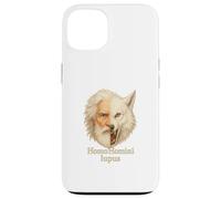 Man Is a Wolf to Man Homo Homini Lupus Latin Quote Case for iPhone 13