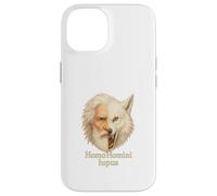 Man Is a Wolf to Man Homo Homini Lupus Latin Quote Case for iPhone 14
