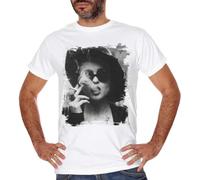 Man Marla Singer-Fight Club Movie Cult-Run from The Book of Chuck T-Shirt White