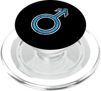 Man masculine male gender men's vintage cool retro symbol PopSockets PopGrip for MagSafe