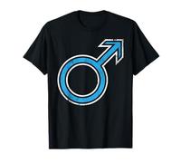 Man Masculine Male Gender Men's Vintage Cool Retro Symbol T-Shirt