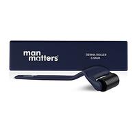 Man Matters Advance Derma Roller For Men With Premium Design For Scalp & Beard, 540 Micro 0.5mm Titanium Alloy Needles, Reduces Hair Fall, Stimulates Hair Follicles