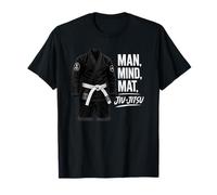 Man Mind Mat Jiu-Jitsu Philosophy T-Shirt