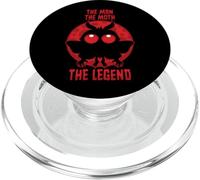 Man, Moth, The Legend - Moonlit Mythical Mothman Cryptid PopSockets PopGrip for MagSafe