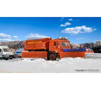 MAN motorway snowplough truck with side plough HO/OO Gauge Kibri kit 15219