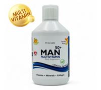 Man Multivitamin 50+ Collagen Vitamins Minerals Peptide Supplement Liquid Drink
