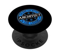 Man Myth Architect | Architecture Students PopSockets Adhesive PopGrip