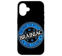 Man Myth Brainiac | Scientist | Genius Case for iPhone 16