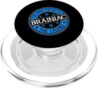 Man Myth Brainiac | Scientist | Genius PopSockets PopGrip for MagSafe