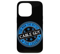 Man Myth Cable Guy | Occupation Trades Worker Case for iPhone 13 Pro