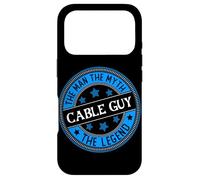 Man Myth Cable Guy | Occupation Trades Worker Case for iPhone 17 Pro