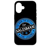 Man Myth Car Salesman Case for iPhone 16