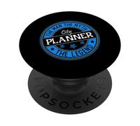 Man Myth City Planner PopSockets Adhesive PopGrip