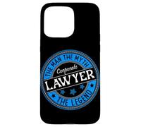 Man Myth Corporate Lawyer Case for iPhone 15 Pro Max
