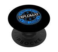 Man Myth Diplomat | Diplomacy PopSockets Adhesive PopGrip