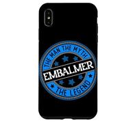 Man Myth Embalmer | Mortuary Science Student Mortician Case for iPhone XS Max