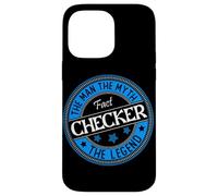 Man Myth Fact Checker Case for iPhone 14 Pro Max