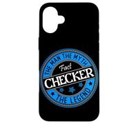 Man Myth Fact Checker Case for iPhone 16 Plus
