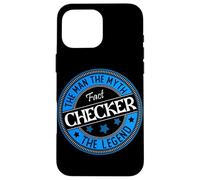 Man Myth Fact Checker Case for iPhone 16 Pro Max