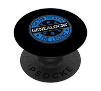 Man Myth Genealogist | Genealogy PopSockets Adhesive PopGrip