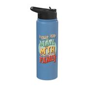 Man Myth Legend Creativity for The Bonus Dad Stainless Steel Insulated Water Bottle