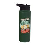 Man Myth Legend Creativity for The Bonus Dad Stainless Steel Insulated Water Bottle
